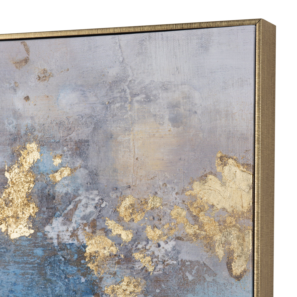Laney Blue/Gold Canvas by Crestview at Eve Furniture