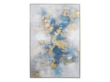 Laney Blue/Gold Canvas by Crestview at Eve Furniture