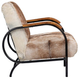 Laney Chair, Brown by Dovetail at Eve Furniture