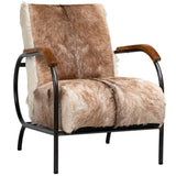 Laney Chair, Brown by Dovetail at Eve Furniture