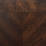 Laney Dark Merlot 2-Piece Glass Top Coffee and End Table Set by Coaster at Eve Furniture