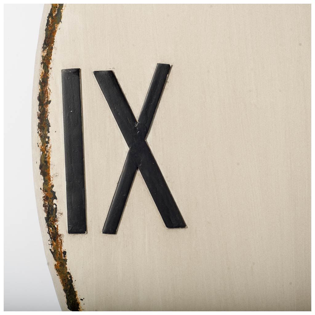 Langara Round Oversize Lakeside Wall Clock by Mercana at Eve Furniture