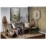 Langara Round Oversize Lakeside Wall Clock by Mercana at Eve Furniture