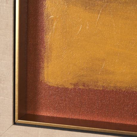 Langarfoss by Maja Gunnarsdottir a Hand Embellished Textured Framed Art Print by Mercana at Eve Furniture