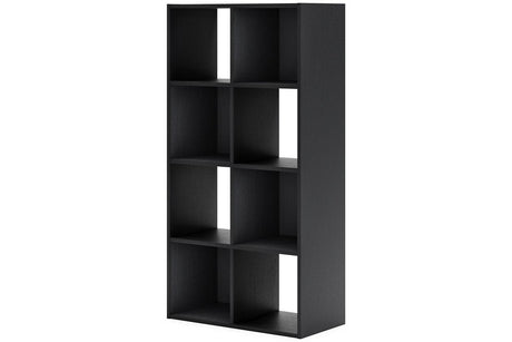 Langdrew Black Eight Cube Organizer by Ashley at Eve Furniture