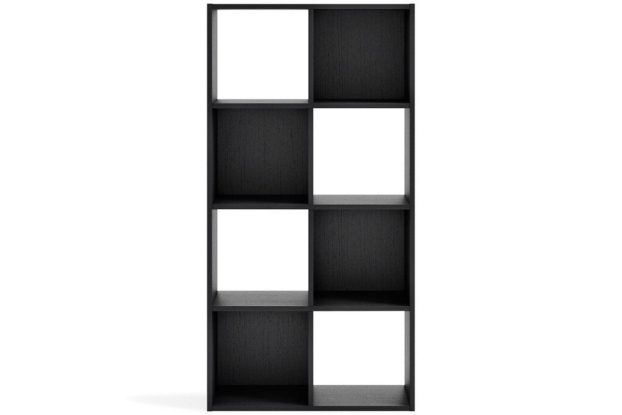 Langdrew Black Eight Cube Organizer by Ashley at Eve Furniture