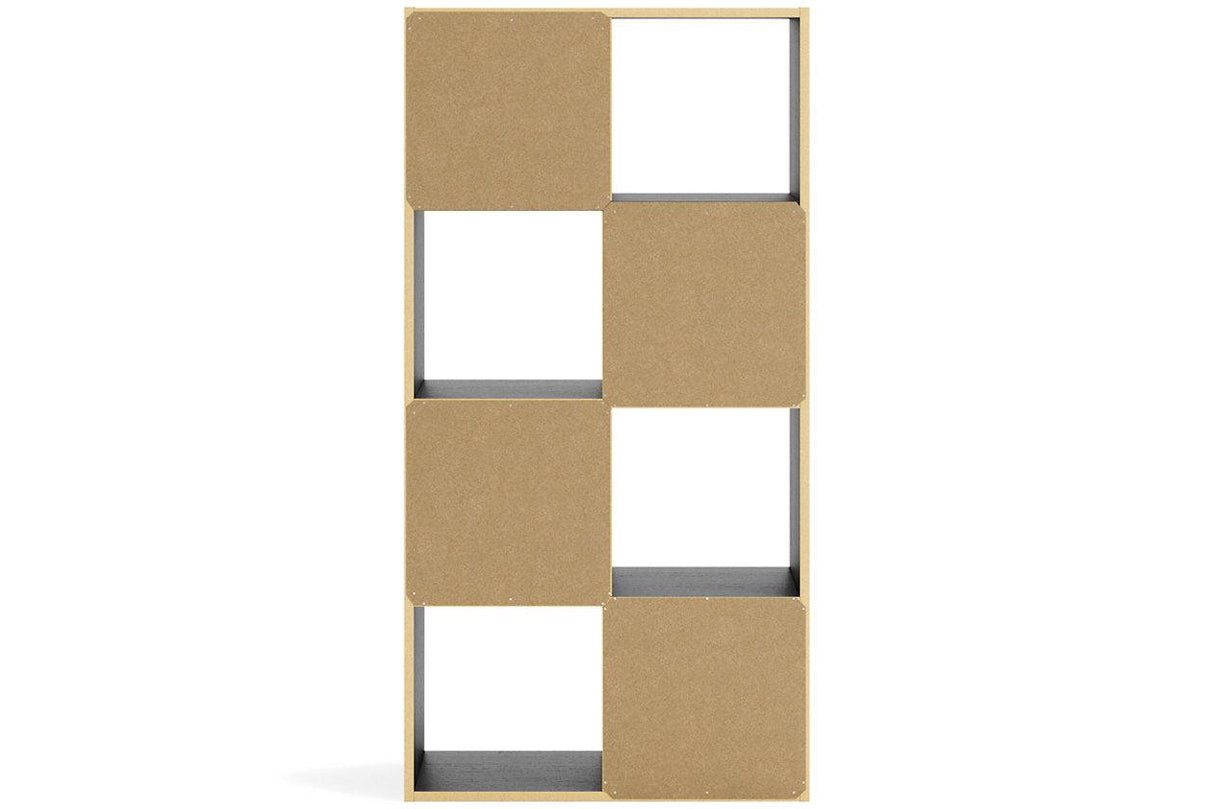 Langdrew Black Eight Cube Organizer by Ashley at Eve Furniture