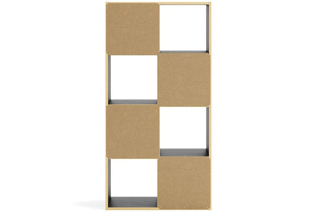 Langdrew Black Eight Cube Organizer by Ashley at Eve Furniture