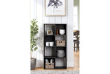 Langdrew Black Eight Cube Organizer by Ashley at Eve Furniture
