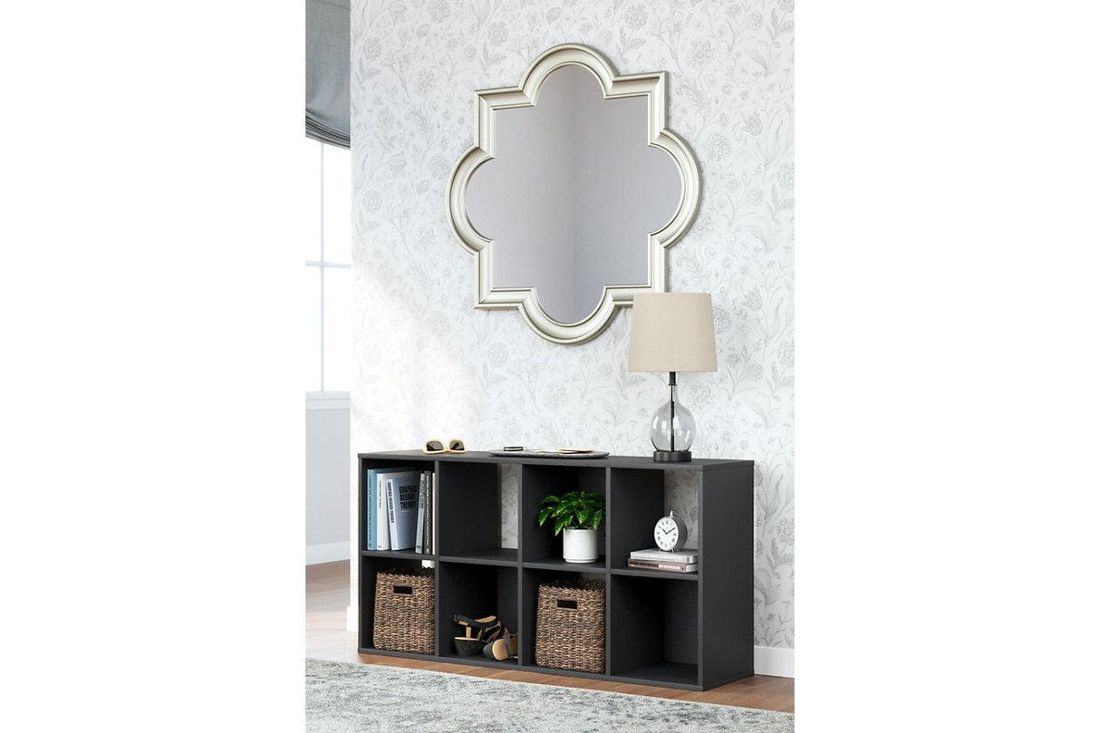 Langdrew Black Eight Cube Organizer by Ashley at Eve Furniture