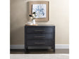 Langford Blue Three-Drawer Chest by Crestview at Eve Furniture