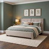 Langford Moondust King Upholstered Bed