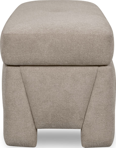 Langford Moondust Upholstered Bench by Modus Furniture at Eve Furniture