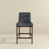 Langlade Fabric Upholstered Counter Stool in Gray (Set of 2) by Ashcroft Furniture at Eve Furniture