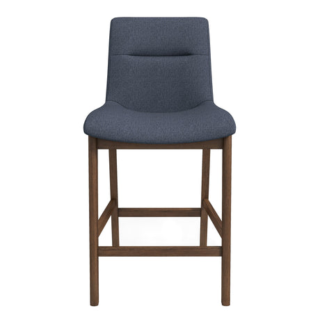 Langlade Fabric Upholstered Counter Stool in Gray (Set of 2) by Ashcroft Furniture at Eve Furniture