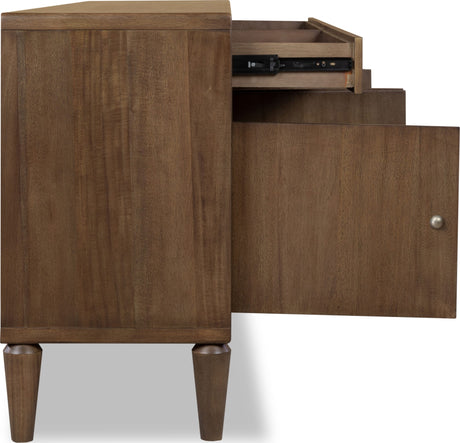 Langley Autumn Forest 74" Entertainment Console by Modus Furniture at Eve Furniture