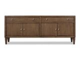 Langley Autumn Forest 74" Entertainment Console by Modus Furniture at Eve Furniture