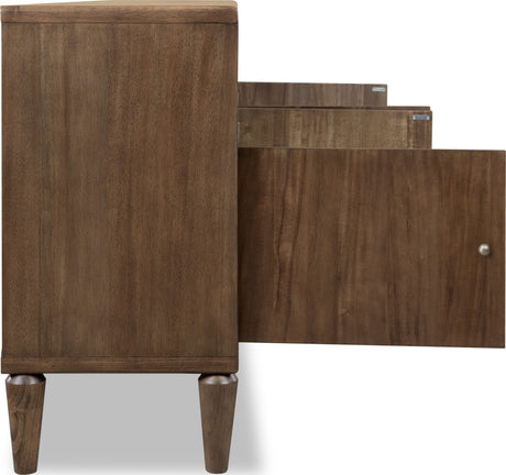 Langley Autumn Forest 84" Entertainment Console by Modus Furniture at Eve Furniture