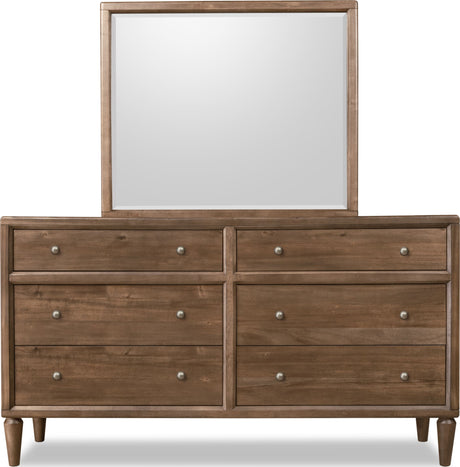 Langley Autumn Forest Dresser Mirror by Modus Furniture at Eve Furniture