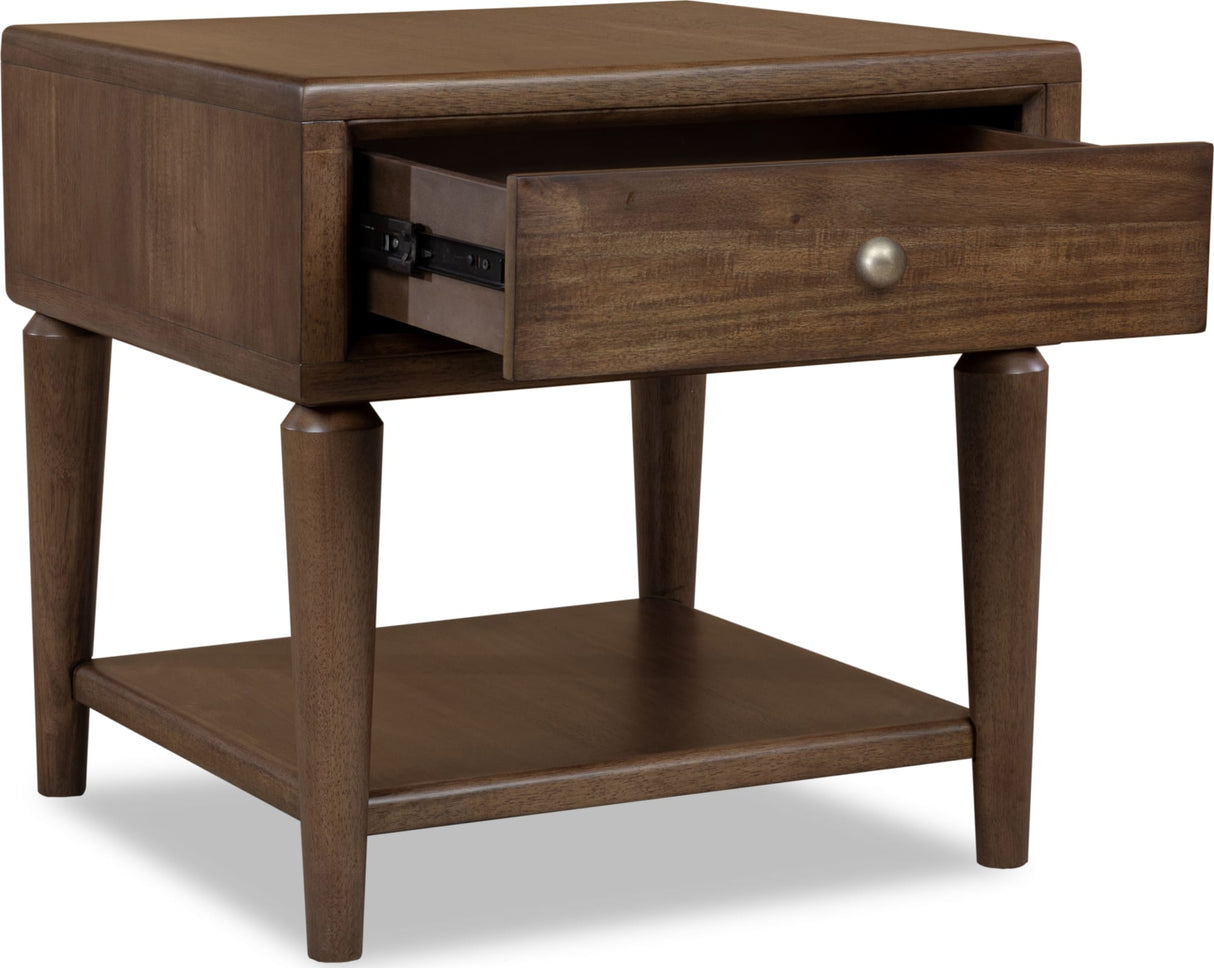 Langley Autumn Forest End Table by Modus Furniture at Eve Furniture