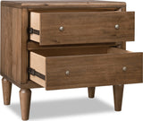 Langley Autumn Forest Two Drawer Nightstand w/CM by Modus Furniture at Eve Furniture