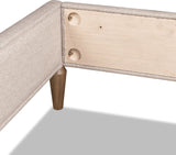 Langley Honey Wheat/Autumn Forest Upholstered California King Bed by Modus Furniture at Eve Furniture