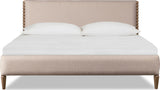 Langley Honey Wheat/Autumn Forest Upholstered California King Bed by Modus Furniture at Eve Furniture