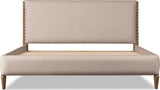 Langley Honey Wheat/Autumn Forest Upholstered California King Bed by Modus Furniture at Eve Furniture
