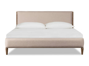 Langley Honey Wheat/Autumn Forest Upholstered California King Bed by Modus Furniture at Eve Furniture