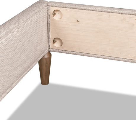 Langley Honey Wheat/Autumn Forest Upholstered King Bed by Modus Furniture at Eve Furniture
