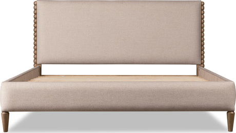 Langley Honey Wheat/Autumn Forest Upholstered King Bed by Modus Furniture at Eve Furniture