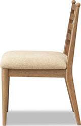 Langley Sourdough/Cabin Glow Ladder Back Chair (Set of 2) by Modus Furniture at Eve Furniture