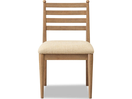 Langley Sourdough/Cabin Glow Ladder Back Chair (Set of 2) by Modus Furniture at Eve Furniture
