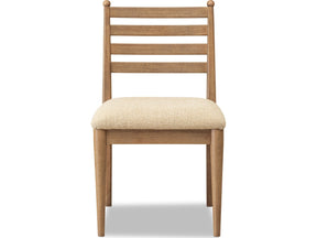 Langley Sourdough/Cabin Glow Ladder Back Chair (Set of 2) by Modus Furniture at Eve Furniture