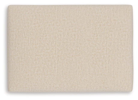 Lango Jute Ottoman by Ashley at Eve Furniture