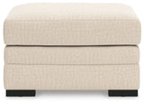 Lango Jute Ottoman by Ashley at Eve Furniture