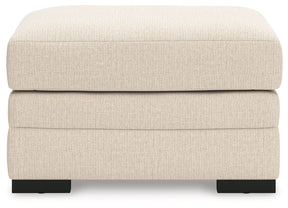 Lango Jute Ottoman by Ashley at Eve Furniture