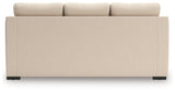 Lango Jute Queen Sofa RAF Chaise Sleeper by Ashley at Eve Furniture