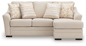 Lango Jute Sofa Chaise by Ashley at Eve Furniture