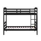 Lani Black Twin/Twin Bunk Bed by Homelegance at Eve Furniture