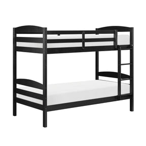 Lani Black Twin/Twin Bunk Bed by Homelegance at Eve Furniture