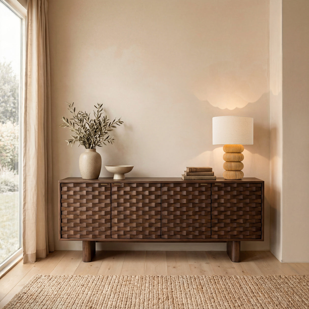 Lani Oak Buffet by Co.House Designs at Eve Furniture