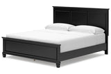 Lanolee Black California King Panel Bed by Ashley at Eve Furniture