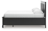 Lanolee Black California King Panel Storage Bed by Ashley at Eve Furniture