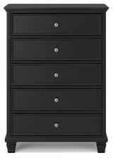 Lanolee Black Chest of Drawers by Ashley at Eve Furniture