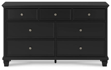 Lanolee Black Dresser by Ashley at Eve Furniture