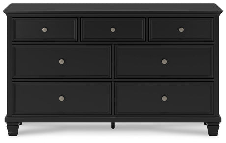 Lanolee Black Dresser by Ashley at Eve Furniture