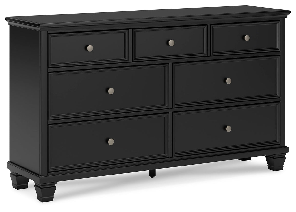 Lanolee Black Dresser