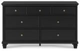 Lanolee Black Dresser