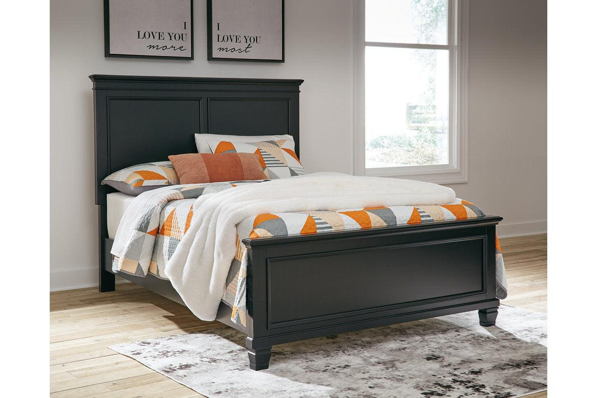 Lanolee Black Full Panel Bed by Ashley at Eve Furniture